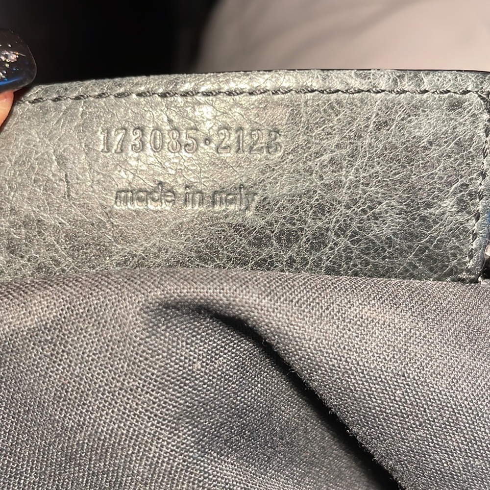 Beautiful leather gray Balenciaga Giant City bag/tote. Like motorcycle bag - Picture 12 of 16